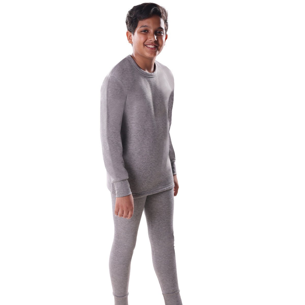 بجامة دروش فرو  ولادي وشبابي كم طويل رصاصي غامق