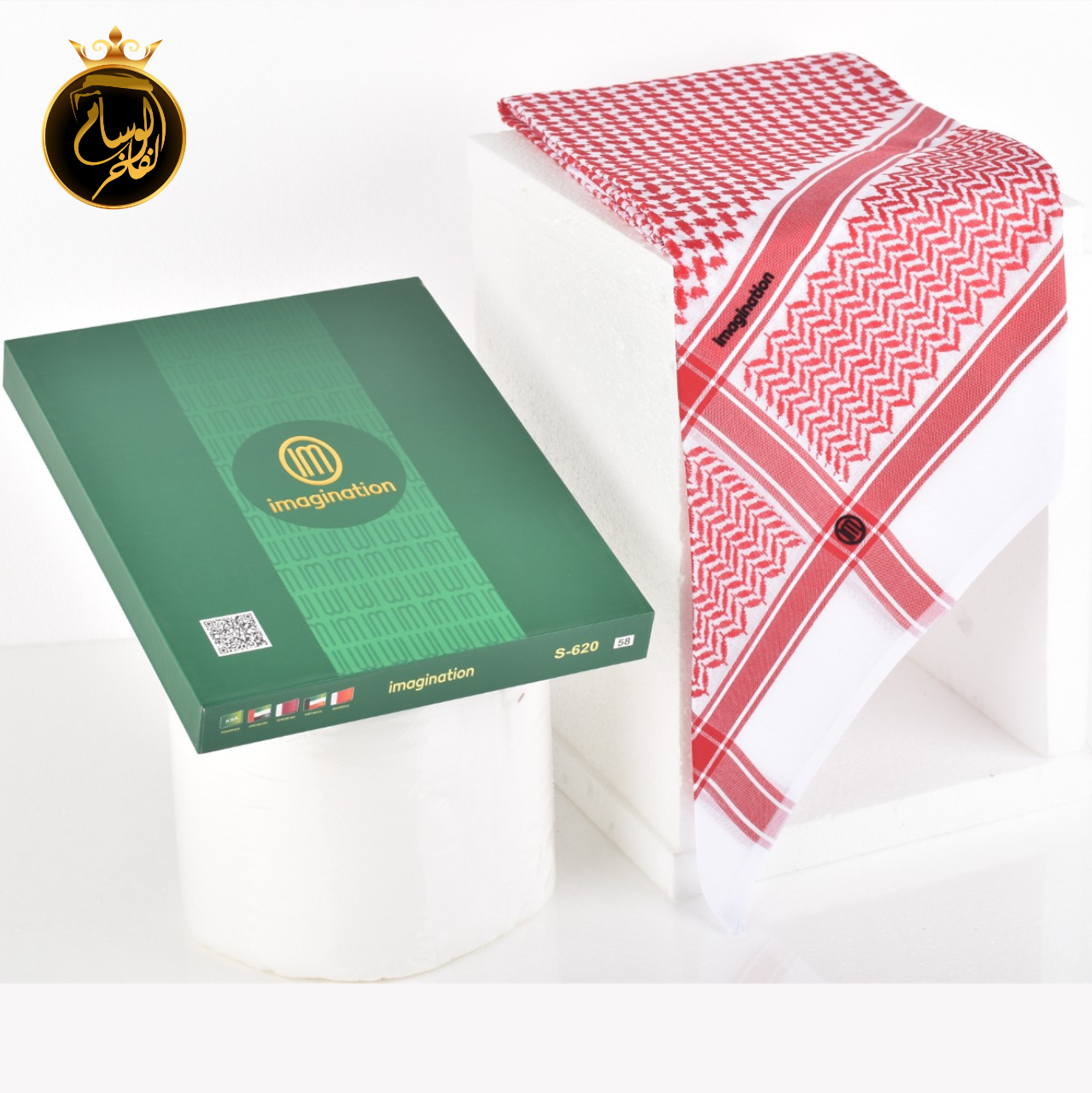 شماغ ايماجنيشن احمر 620