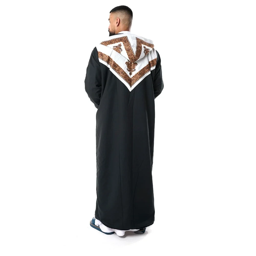 فروة شال كشميري جوخ لون زيتي