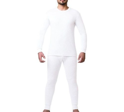 بجامة الأصيل قطن شتوية أبيض رجالي